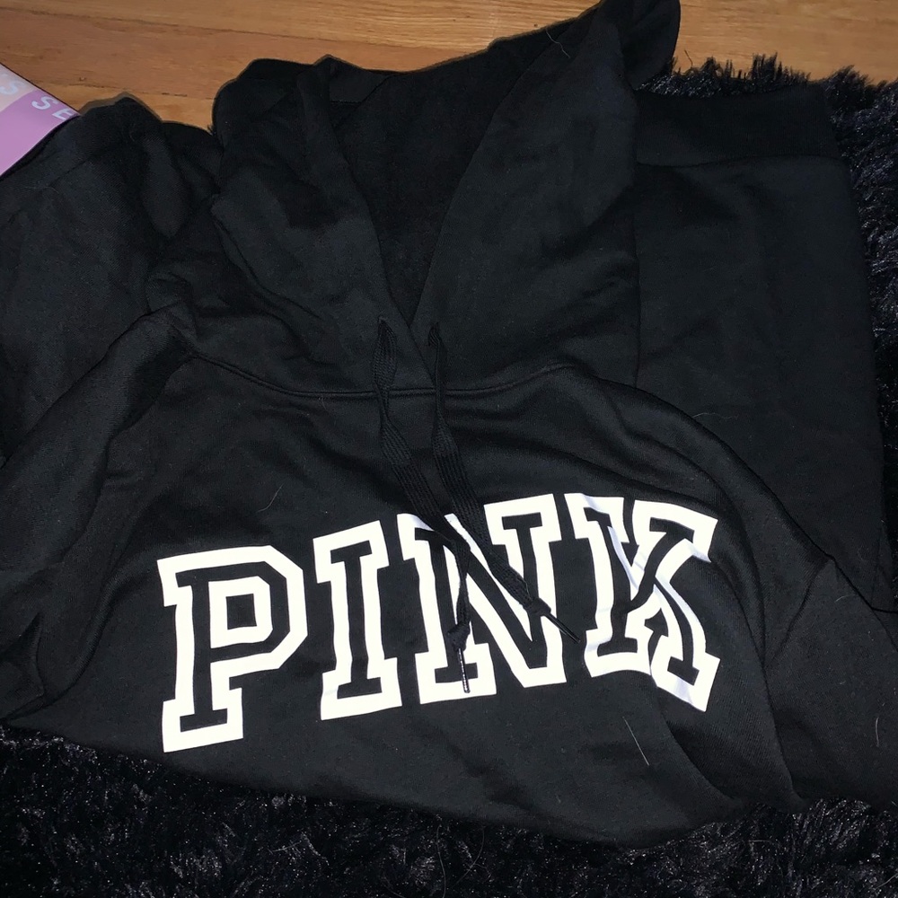 Black pink hoodie brand new with tags